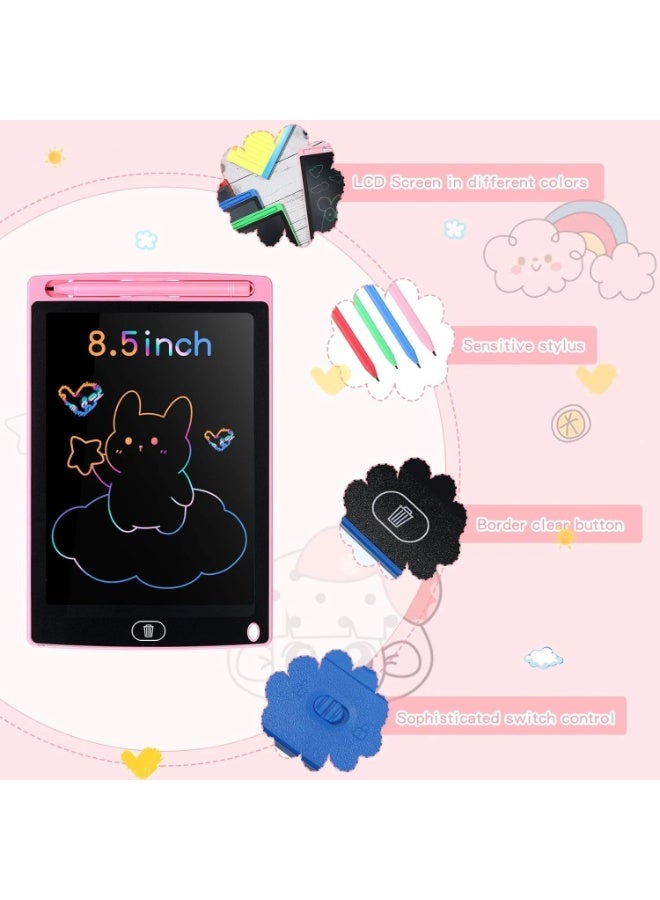 8.5-inch LCD Writing Tablet for Kids - Colorful Electronic Drawing & Doodle Board - Portable Erasable Digital Notepad & Learning Pad with Stylus - Eye Protection Gift for Boys & Girls - Image 3